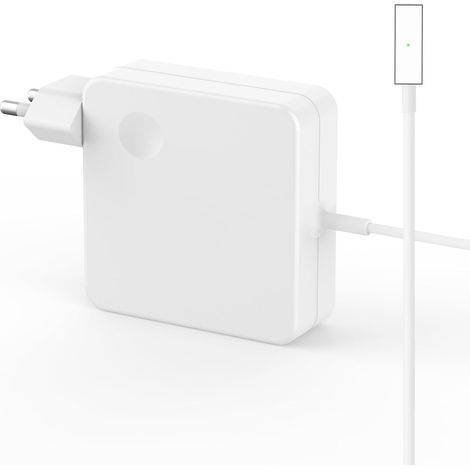 Remplacement Mac Book Air Chargeur, Ordinateur Portable 60W L-Tip Rapide Alimentation, Adaptateur Compatible avec MacBook Pro 17'' 15/13 Pouces 2006 à 2012, Modèles A1344 A1342 A1330 A1184 A1181 A1172 (1/5)