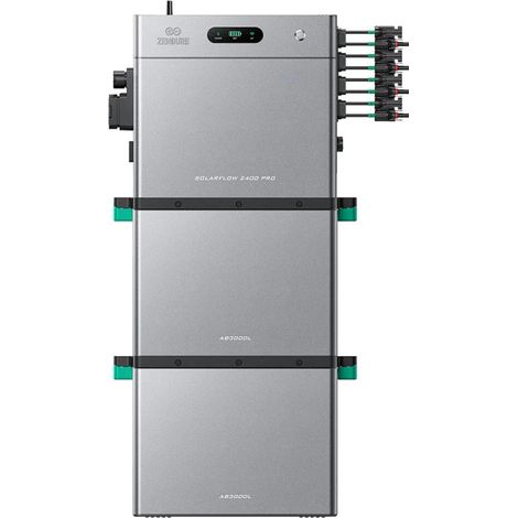 Zendure SolarFlow 2400 Pro + 2 × AB3000L Stockage AC bidirectionnel (1/5)