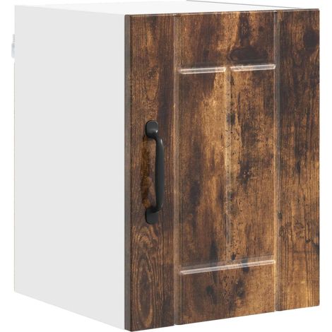 Maison Exclusive - Armario de Pared LUCCA Roble Ahumado 30 x 31 x