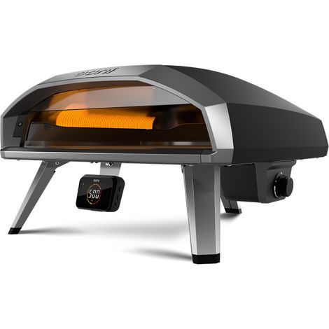 Four à pizza Ooni Koda 2 Pro à gaz – Acier au carbone – Pierre à pizza cordiérite 20mm – Compatible propane jusqu'à 13kg