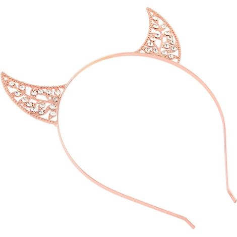 Accessoire de cheveux en corne d ' Halloween, bandeau en alliage de ajouré pour événements de cosplay, photos de costumes, looks de fête, rassemblements, casque en corne, accessoire pour diable (1/5)