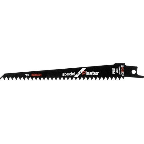 BOSCH 2609256964 BIM - S 628 DF LAME DE SCIE SABRE LONGUEUR 150 MM EMMANCHEMENT UNIVERSEL 1/2'' (1/2)