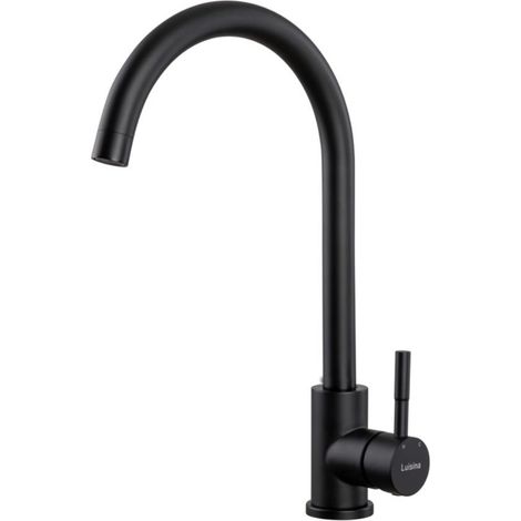 Mitigeur Luisina RC046 079 Noir Mat coloris (1/2)