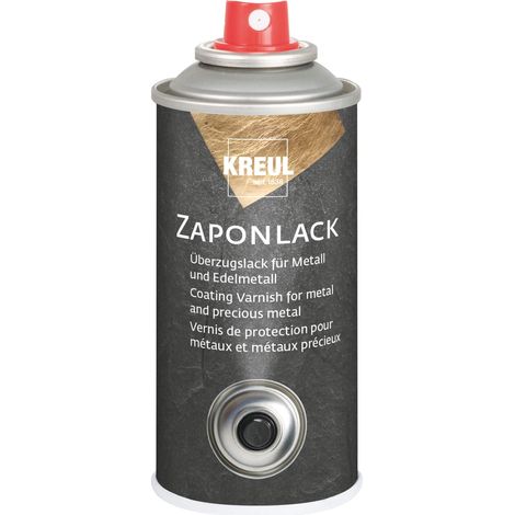 Vernis zapon Spray de 150 ml Vernis de protection transparent pour les surfaces métalliques brillantes Anti-ternissement, anti-décoloration et anti-corrosion (1/2)