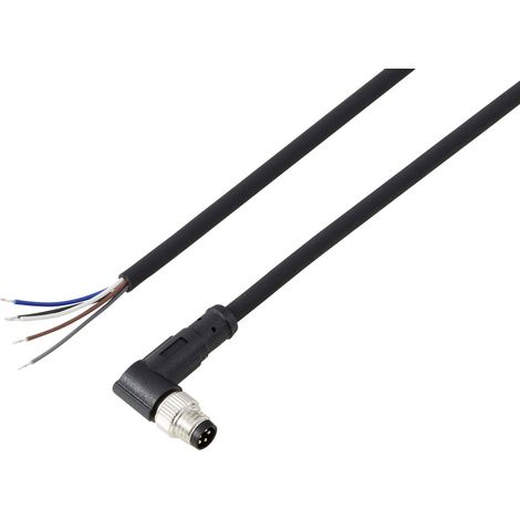 TRU COMPONENTS TC-13751880 Anschlussleitung M8 x 1 Stecker, gewinkelt 10 m Polzahl Sensoren: 5 1 St. (1/4)