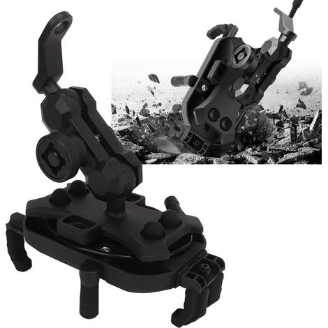 Adatto sia come supporto per telefono da moto che come caricabatterie wireless da 15 W, impermeabile, 7,8-9 cm.