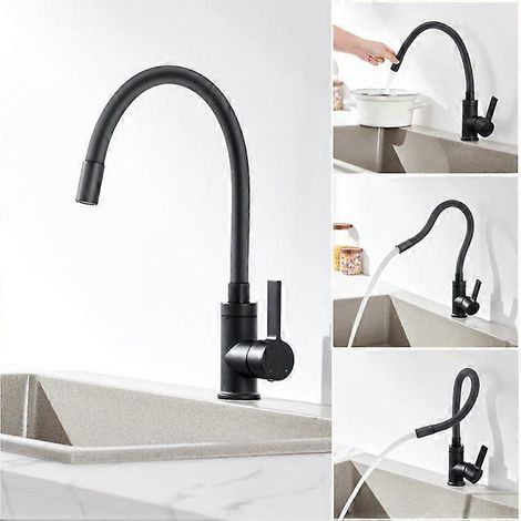 Le robinet d'eau potable est fabriqué en acier inoxydable 304, compatible avec la plupart des purificateurs d'eau par osmose inverse ou des systèmes de filtration d'eau, et ne comporte aucun espace d' (1/5)