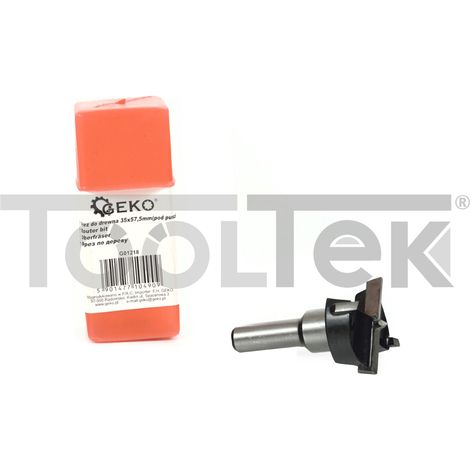 GEKO G01218 FRESA SAGOMATA LEGNO PER SCANALATURA 35X57,5mm (1/5)