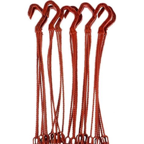 Cintre pour Plantes 10 Stück 37 cm Pots De Fleurs and Plastique Crochet De Suspension Porte-Panier De Jardin Chains Suspendues pour Plafond Balcon (1/5)