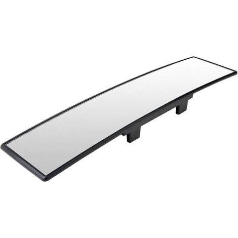 Rétroviseurs de voiture, rétroviseur intérieur panoramique universel de 30 cm (12 pouces) à clipser, grand angle (1/5)