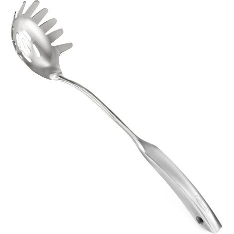 Fourchette À Pâtes - Acier Inoxydable 304 - Conception Monobloc Antirouille - Poignée Ergonomique Sous Vide - 1 Pièce (1/5)