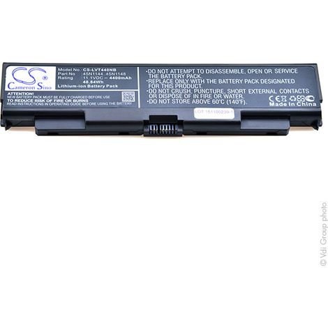 NX - Batterie ordinateur portable 11.1V 4400mAh - 45N114445N114545N114845N114 (1/4)