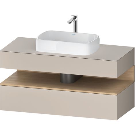 Duravit Collection One Meuble sous-vasque sur console, 1 tiroir, (1/2)