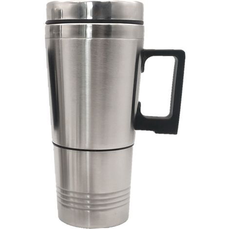Thermos de voiture en acier inoxydable de grande capacité, étanche et sûr, pour véhicules électriques, camions et autres véhicules 24V. (1/5)