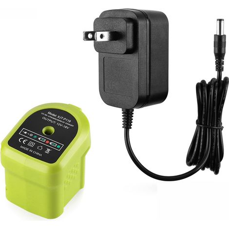 Applicable P117 Dual Chemie Schnellladegerät Ersatz für Ryobi 12V-18V Lithium NiCad NiMh Akku für Ryobi 18-Volt One+ P102 P108 P189 P197 P103 P105 P107 P190 P191 PBP002 PBP002 05 (nur Ladegerät). (1/5)