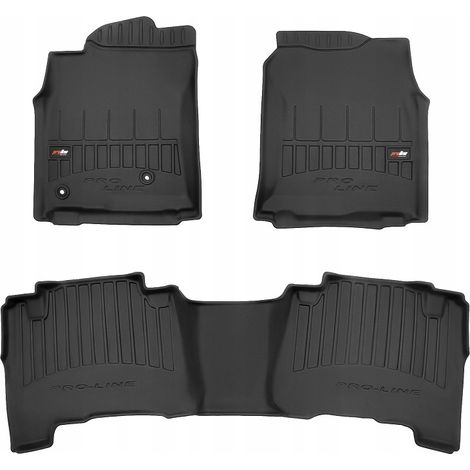 ALFOMBRAS Y FELPUDOS DE GOMA Toyota Land Cruiser J120 2002-2010 3D TROUGH (1/5)
