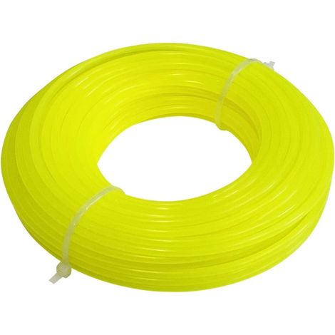 Globex Filo Quadrato Per Decespugliatore (Blister) Col. Giallo Mm. 2,4X10 Mt.
