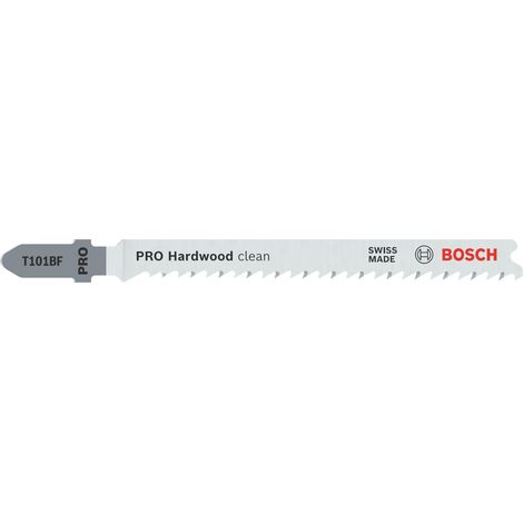 25x Lame de scie sauteuse PRO Hardwood clean T101BF (1/5)
