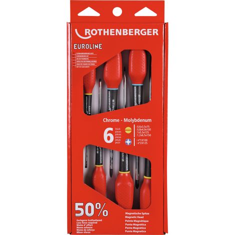 ROTHENBERGER EUROLINE Schraubendreher Set - 73570 (1/2)