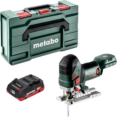 Metabo STA 18 LTX 150 BL Akku Stichsäge 18 V 150 mm Brushless + 1x LiHD Akku 4,0 Ah + Metabox - ohne Ladegerät