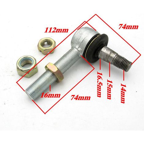 ATV-Kipphebel-Kugelgelenk 14 mm Lenkkugelgelenk Spurstangenzubehör (1/5)