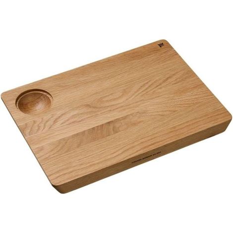 FISKARS Équipement de cuisine - Planche à découper 35x25 cm, chêne 1065712 (1/5)