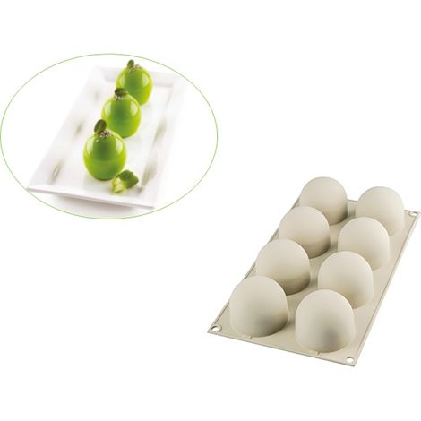 stampo in silicone monoporzione Dolce Tartufo silikomart (1/5)