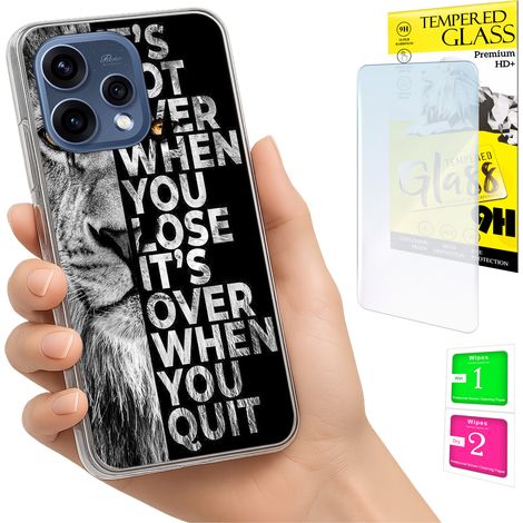 Funda para Oppo Reno 15 5G con cubierta para foto y tapa trasera + cristal 9H (1/5)