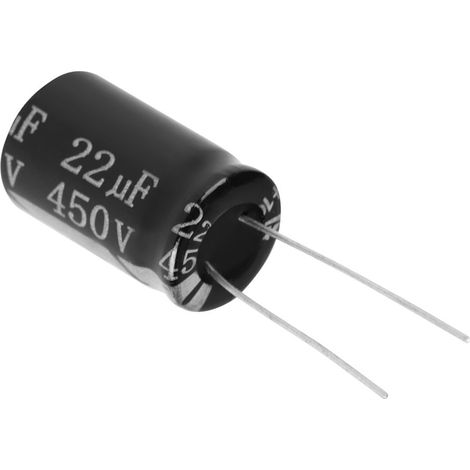 20 pièces condensateurs électrolytiques axiaux polarisés 450V 22µF 105°C longues pattes pour amplificateur à tubes (1/5)