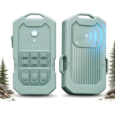 Alarme de sécurité périmétrique Portable à Radar, détecteur de Mouvement à Ondes millimétriques 24 GHz, portée sans Fil de 1/2 Mile, Alarme extérieure Rechargeable (1/5)