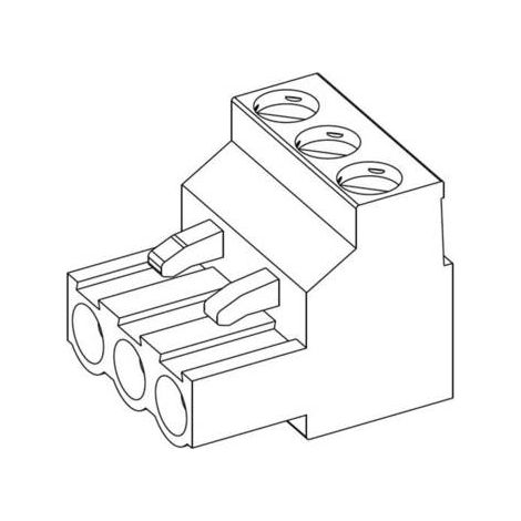 Boîtier pour contacts mâles TE Connectivity 796634-2 Nbr total de pôles 2 Pas: 5.08 mm 1 pc(s) (1/2)