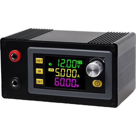 DC Boost Buck Adjustable Voltage Converter DC6-36V 60W Digital Control Voltage Boost Constant Voltage Constant Current Power Supply Module with extended interface. (1/5)