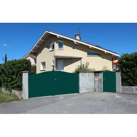 Portail Aluminium Battant OCCITAN L3m x1,65/1,8 (1/5)