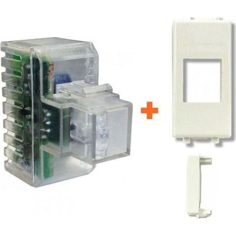 Fanton lampada notturna incasso segnapasso compatibile Ave Domus 44 bianca - 82883-AB