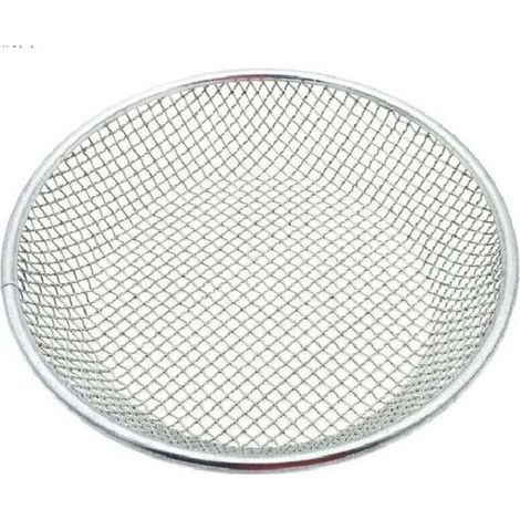 GDHZS- Tamis à compost pour sable de jardinage, diamètre 30 cm, maille 2 mm, profondeur 7 cm (1/4)