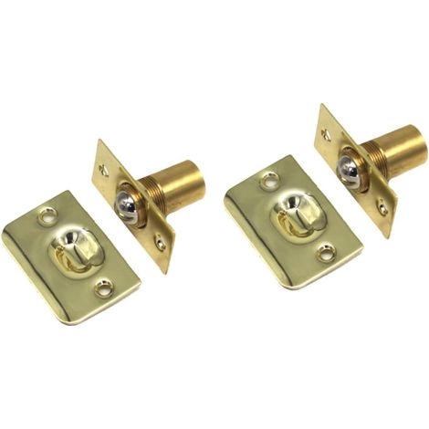 4 pièces de verrou invisible à ressort pour porte placard en bois (1/5)