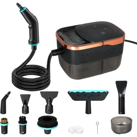 Spector Steam Cleaner Portable Multipurpose Steamer with Tools 6 Level 1600ml (1/5)
