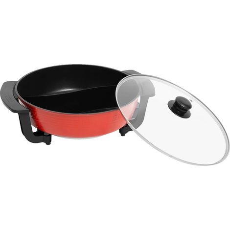 Olla para fondue china, multicocina, 5 niveles de temperatura, 6 litros (1/2)