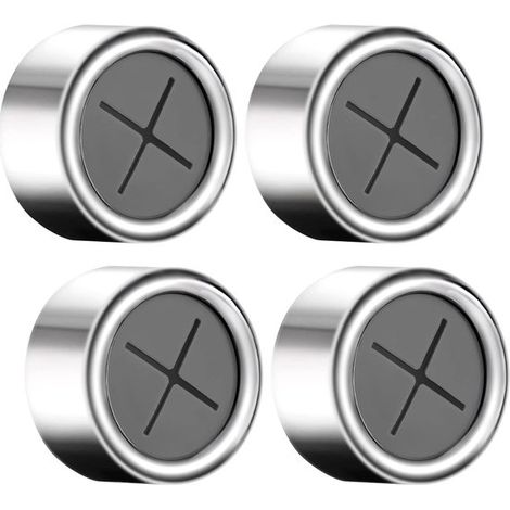 Ganci portasciugamani Sander Shop, 4 ganci rotondi autoadesivi, ganci autoadesivi per strofinacci da bagno, cucina e casa, non è necessaria la foratura. (1/5)