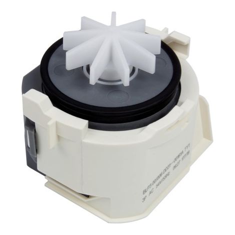 Die Geschirrspüler-Ablaufpumpe DD31-00016A ist kompatibel mit den Geschirrspülern Samsung DW60M9990AP und DW80. (1/3)