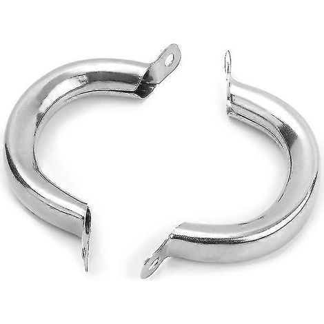 Lot de 12 poignées latérales de rechange en acier inoxydable pour casseroles et poêles. (1/3)