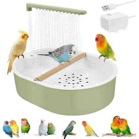 Douche Oiseaux Douche perroquets Douche Oiseaux Bain Automatique Oiseaux Baignoire Automatique Oiseaux Baignoire Automatique jardin (1/5)