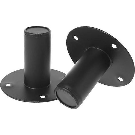 Support de scène pour enceinte durable avec plateau et trous de fixation - Pièces détachées audio - Lot de 2 (1/4)