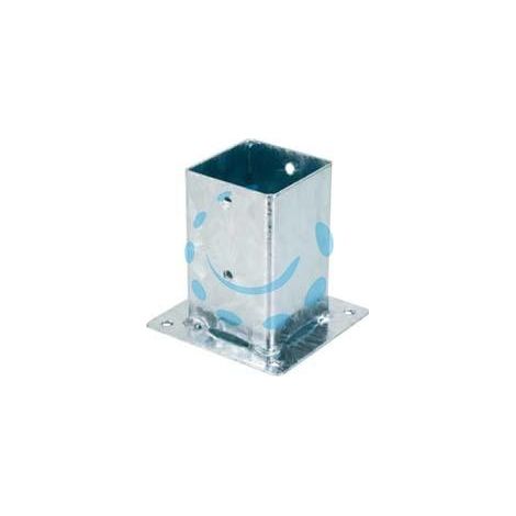 SUPPORTO A PAVIMENTO CON PIASTRA PER TRAVE ART.799 - mm.101x101