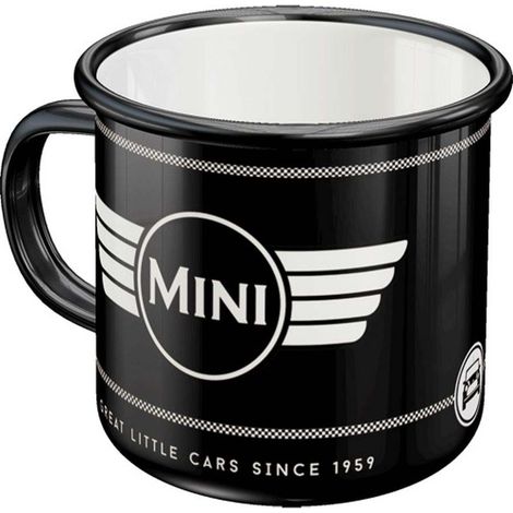 Mug publicitaire en métal émaillé 360 ml Mini (1/2)