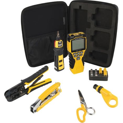Klein Tools Set d'installation VDV 6 pièces avec testeur de câble Scout Pro 3 (1/5)