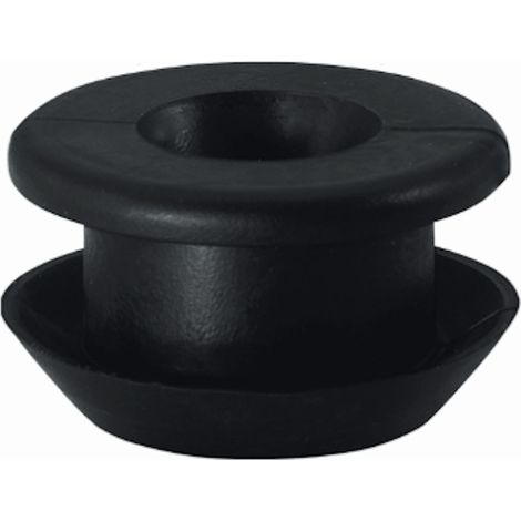 STEDO Mület Urinal-Verbinder für Druckspülrohre 12-20 mm schwarz, ohne Rosette (1/3)