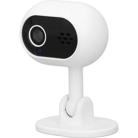 Caméra Intérieure, Caméra de sécurité Domestique 1080P, Expérience Visuelle Améliorée, Conversation Bidirectionnelle, Accès à Distance, Nocturne Infrarouge Automatique, (White) (1/5)