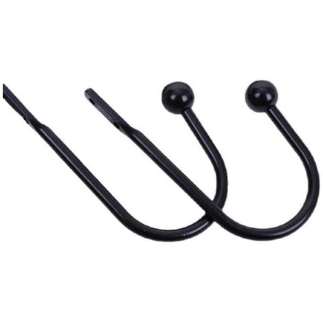 Ensemble d'embrasses de rideaux (2 pièces) – Accessoires de rideaux de luxe avec crochets – Embrasses décoratives – Design robuste et élégant (1/5)