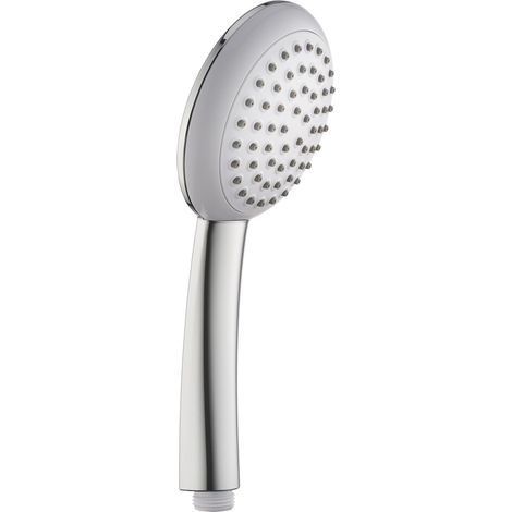 Ducha de mano 1 chorro cromada/blanca IMPACT by Eurosanit.